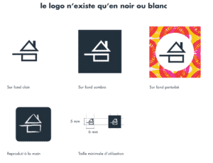 les variantes du logo fait maison