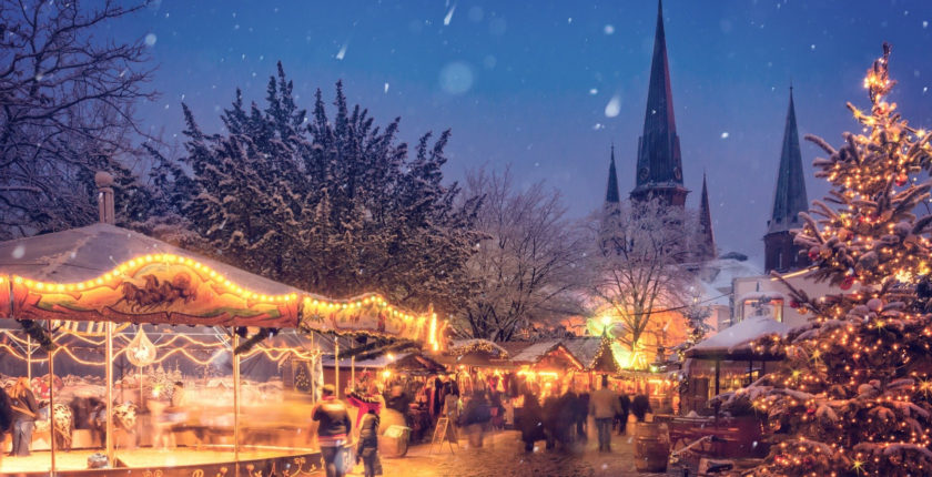 La vente de vin chaud