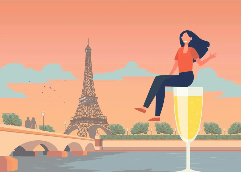 Restaurateur ayant passé son permis d'exploitation à paris permmettant de vendre des alcools aux touriste au pied de la tour Eiffel ou sur les bateaux mouche sur la seine.