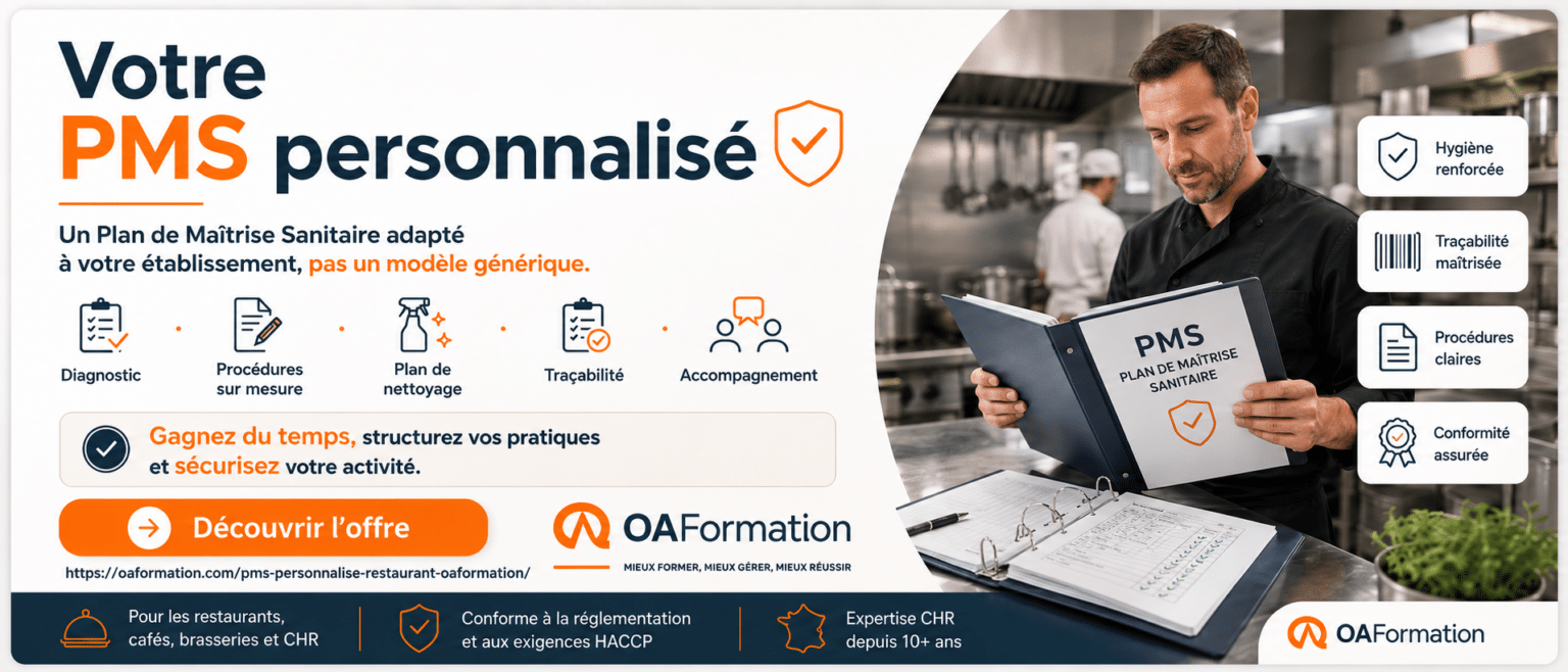 Comment rédiger et mettre en place un plan de maitrise sanitaire