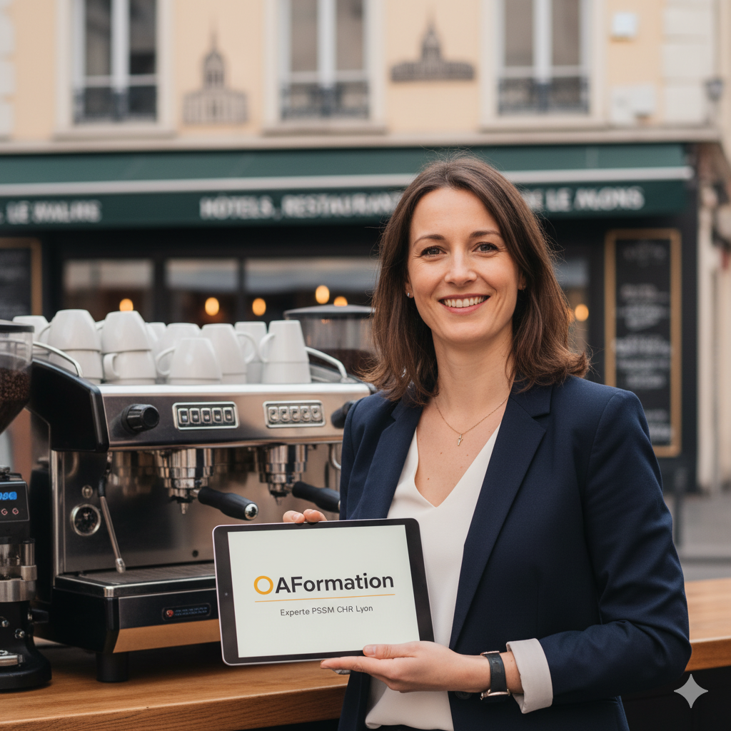 Audrey Palma formatrice PSSM OAFormation Lyon CHR santé mentale travail prévention risques psychosociaux gestion stress hôtellerie restauration