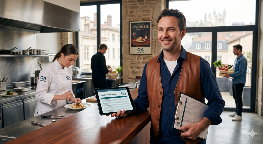 Gérer un restaurant sans s'épuiser ? Découvrez l'art de déléguer le suivi du Plan de Maîtrise Sanitaire (PMS). Sécurisez votre CHR avec OA Formation