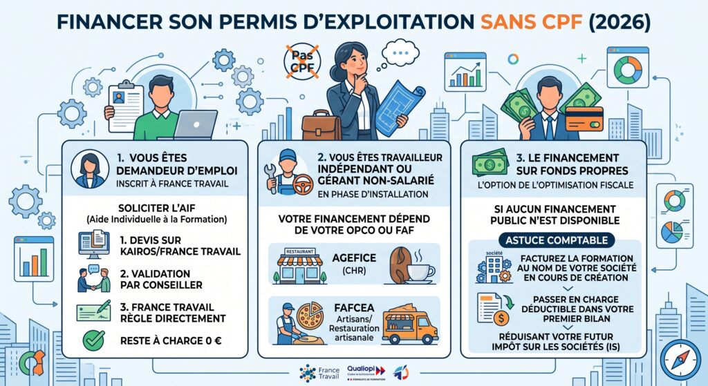 finacement permis exploitation CPF