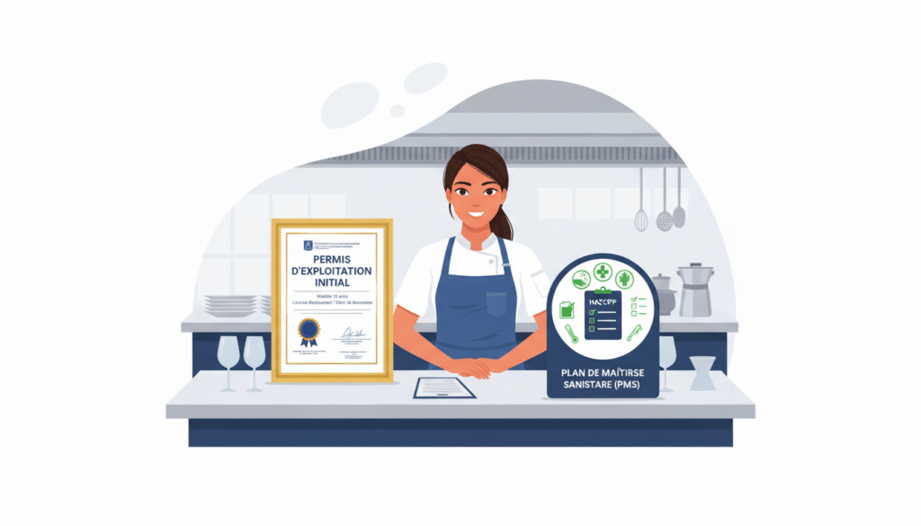 Permis d'exploitation et HACCP
